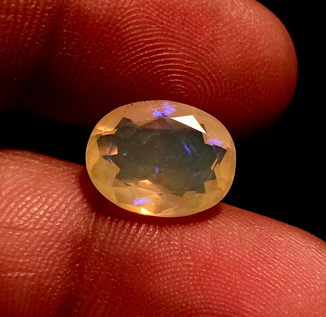 Ethiopian Opal Loose Gemstone Making For Pendant 3.40 Cts Size: 13x10x6 Exporter