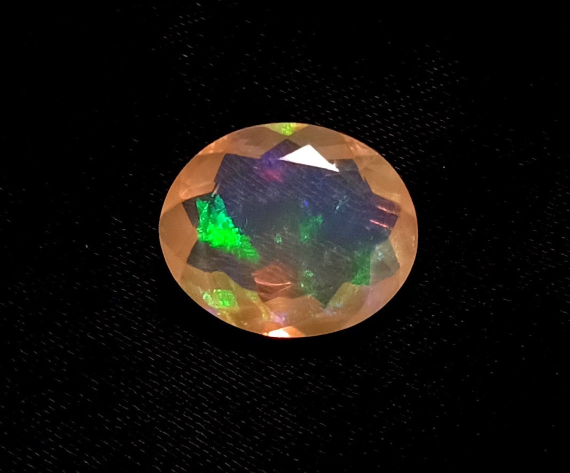 Ethiopian Opal Gemstone Opal Cut Stone Welo Fire Opal  Faceted Opal Exporter