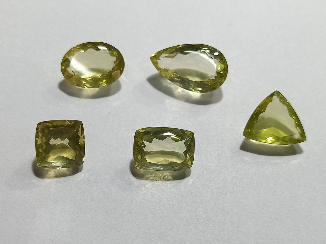 Beautiful Lemon Quartz Gemstone Loose Gemstone Exporter