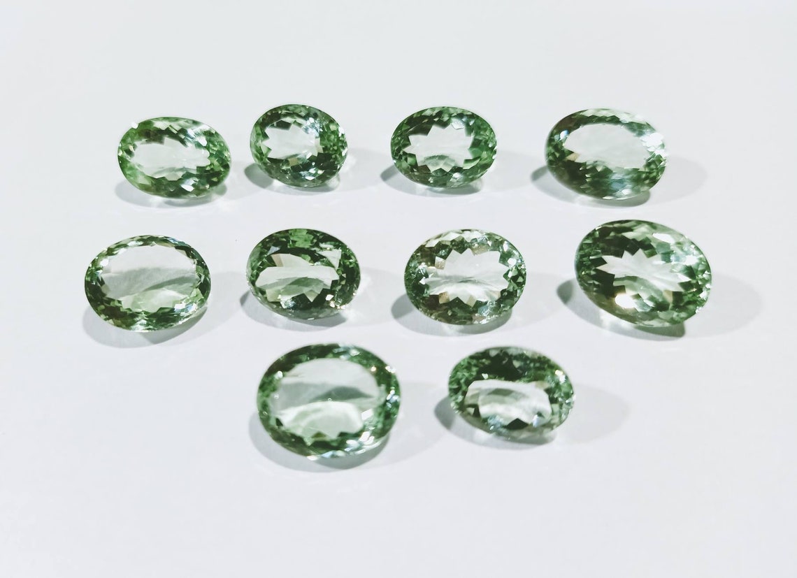 Lot Green Amethyst (Prestolite) Stone Amethyst Gemstone Exporter