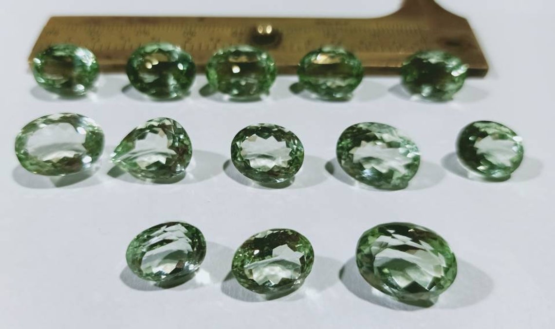 Green Amethyst Gems Cabochon Gemstone Natural Amethyst Exporter