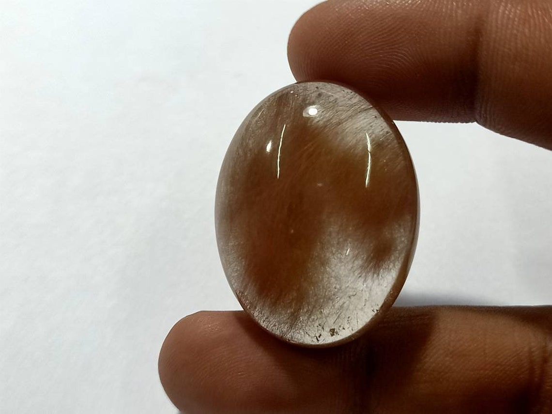 78 CT Natural Copper Rutile Smooth Cabochon Best High Quality Exporter
