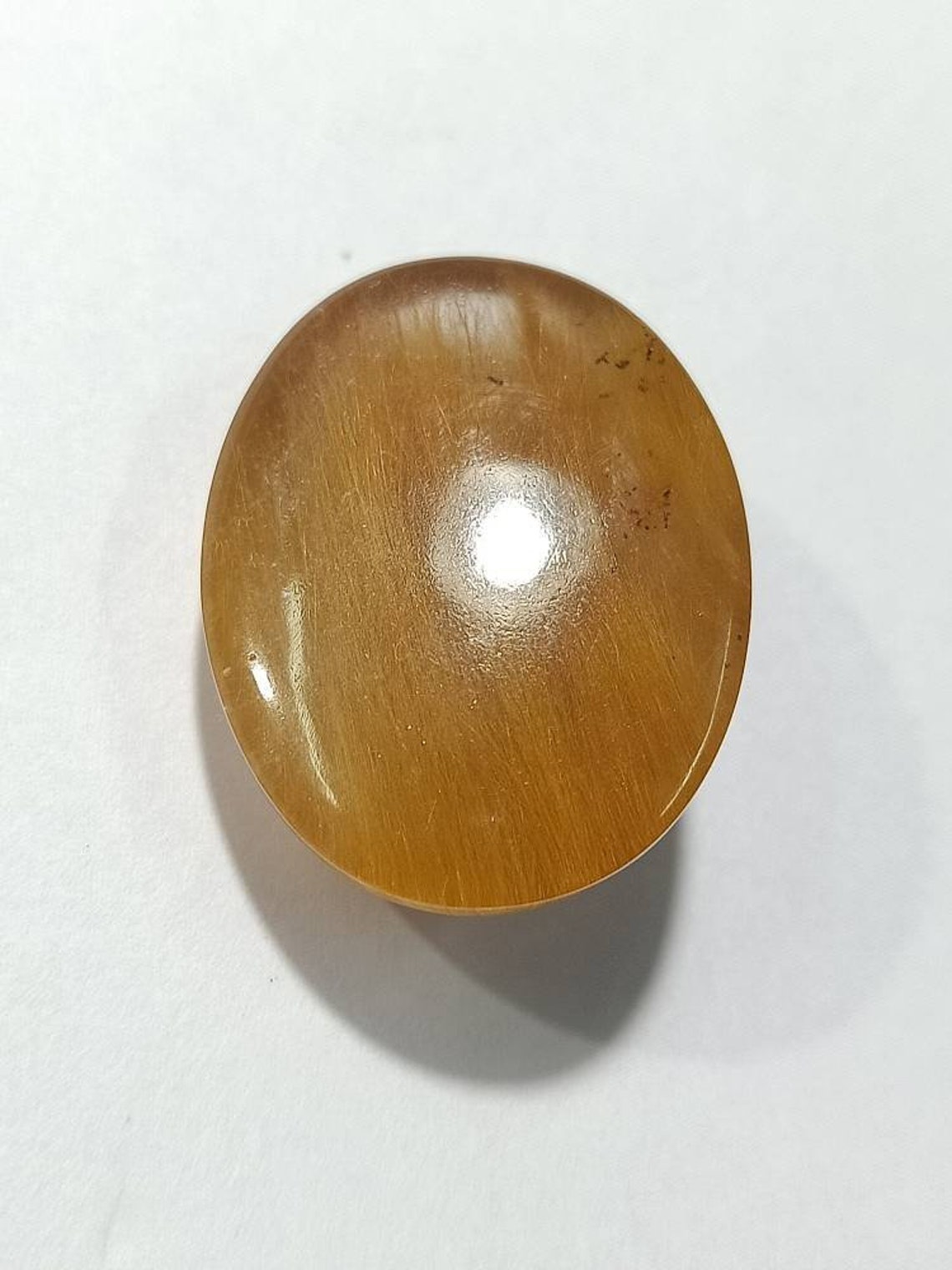 56 CT Natural Copper Rutile Smooth Cabochon Best High Quality Exporter