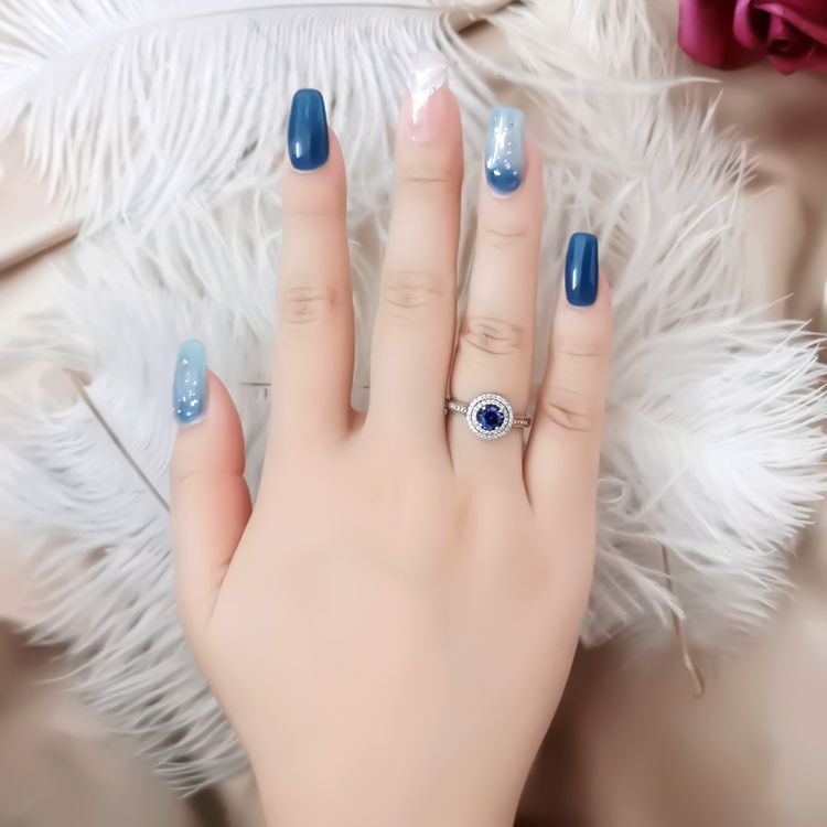 Gemstone Rings Crystal 925 Fashion Wedding And Engagement Ring Supplier