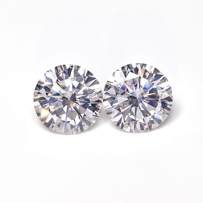 Loose stone flawless D gra certificate VVS round moissanite Supplier