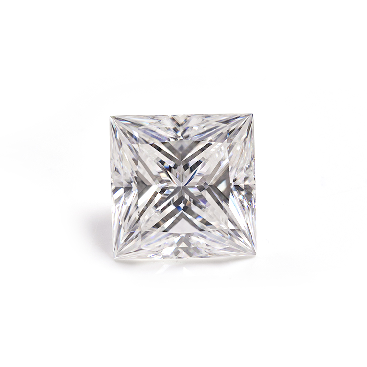White Square Moissanite Shape Cushion Moissanite Asscher Cut Heart Supplier