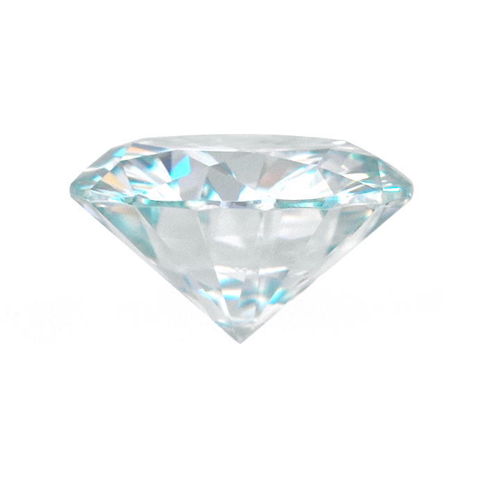 Moissanite Natural Light Blue Moissanite Loose with Certificate Exporter