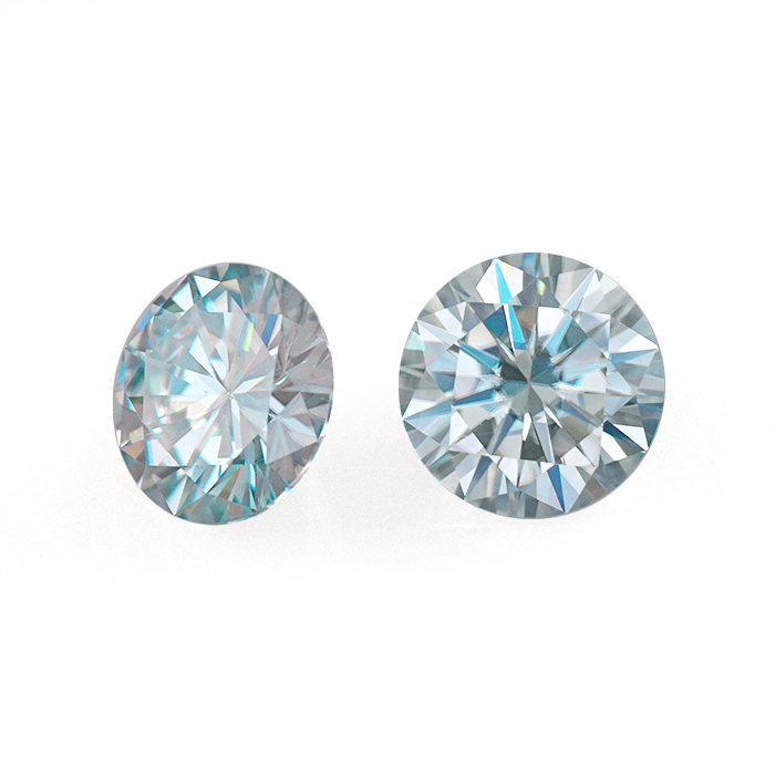 Loose jewelry light blue VVS moissanite gemstone Exporter