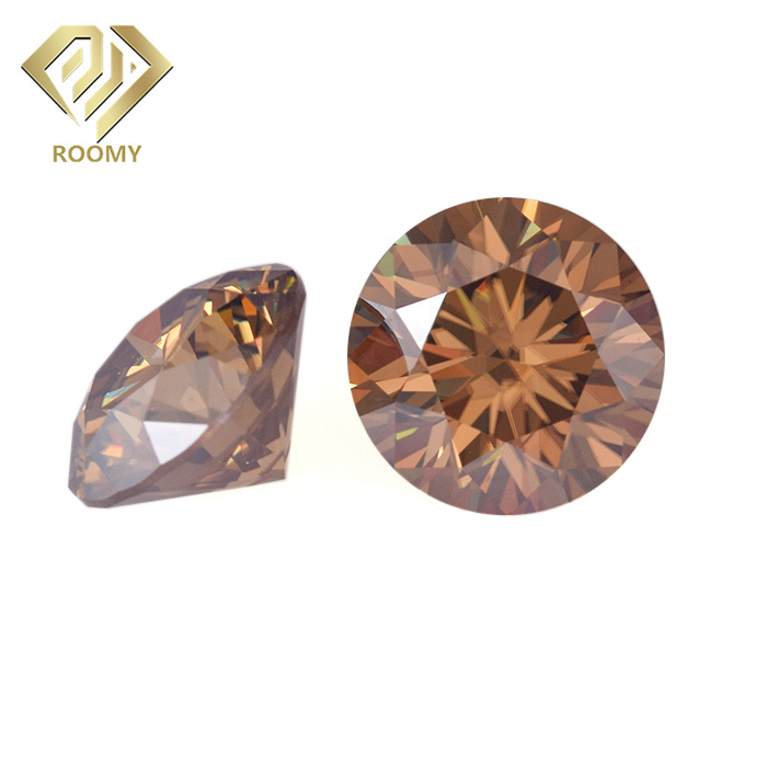 Round Shape Synthetic Moissanite Diamond Prices Exporter