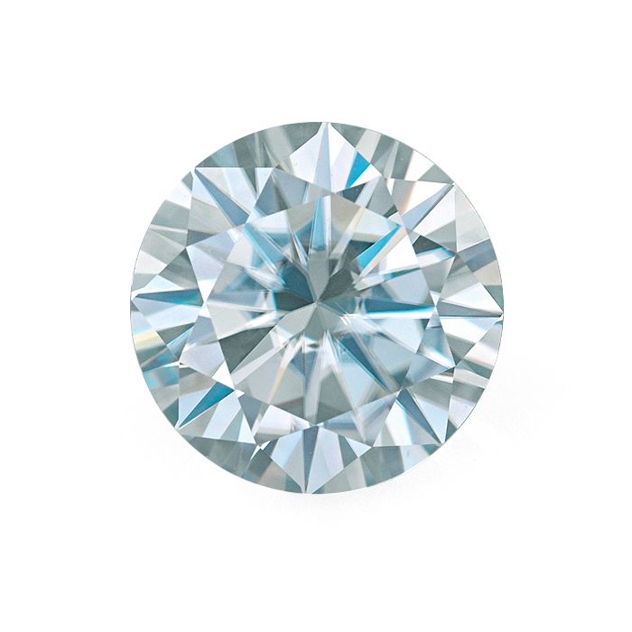 Loose light blue color synthetic moissanite gemstones Exporter