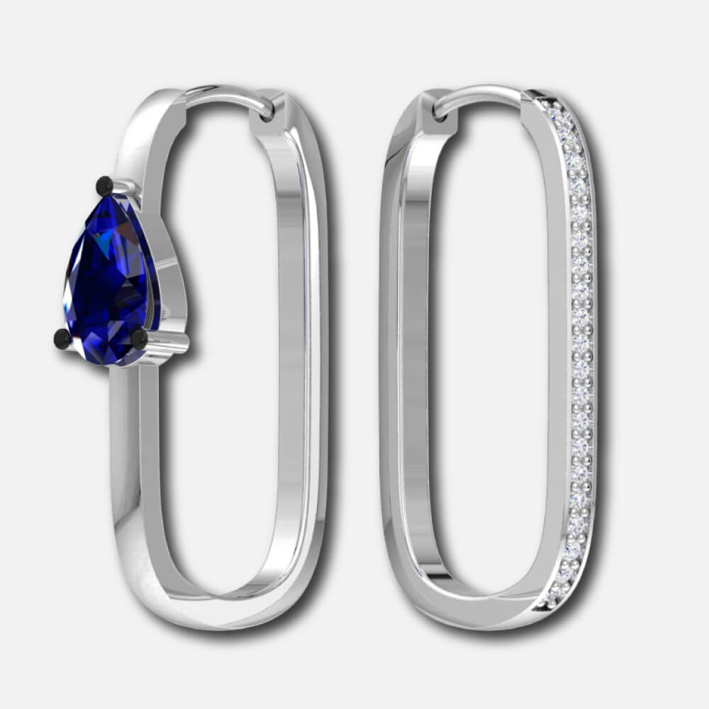Diamond Hoop Earrings Exporter