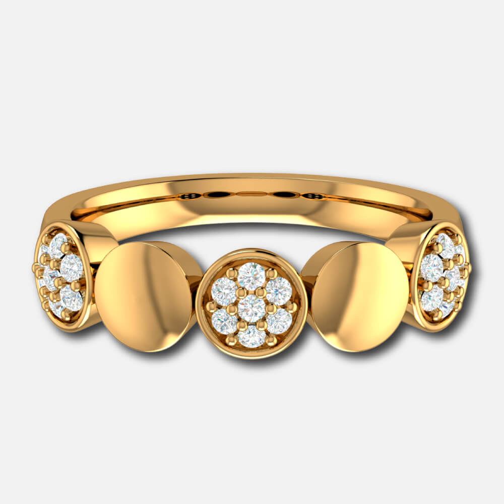 Alternate Diamond Fashion Ring Supplier