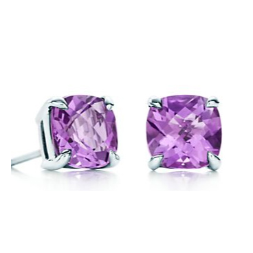 Amethyst Gemstone Earring in 925 Sterling Silver Supplier