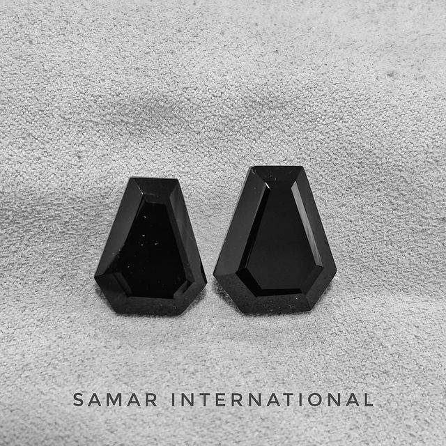 Loose gemstone natural black onyx gemstone Supplier