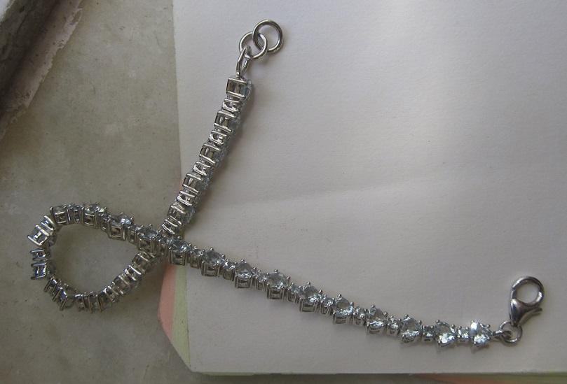 Gold Bracelet With Aquamarine Exporter