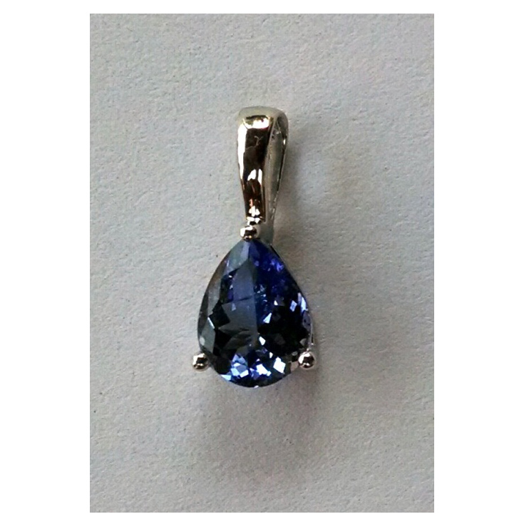 Blue sapphire pear pendant Exporter