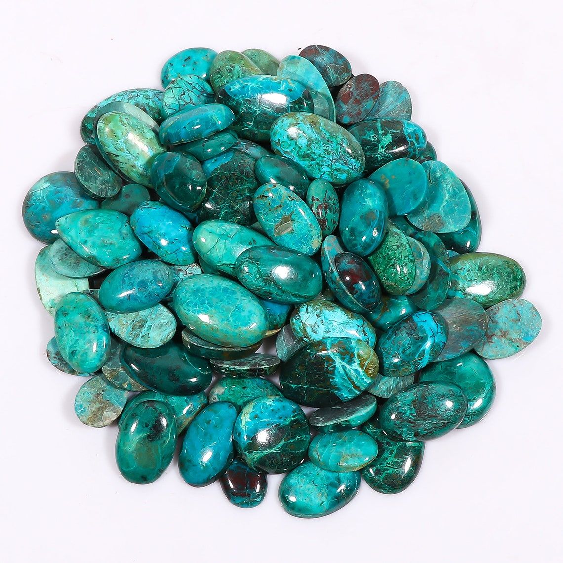 Wholesale Natural Chrysocolla Stone Natural Chrysocoll Cabochons