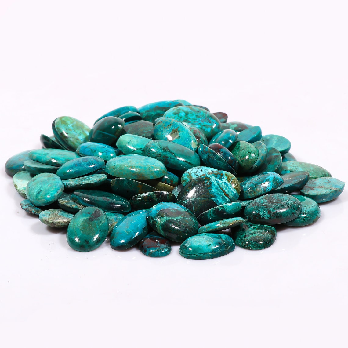 Wholesale Natural Chrysocolla Stone Natural Chrysocoll Cabochons