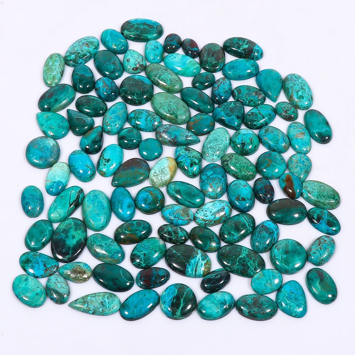 Wholesale Natural Chrysocolla Stone Natural Chrysocoll Cabochons