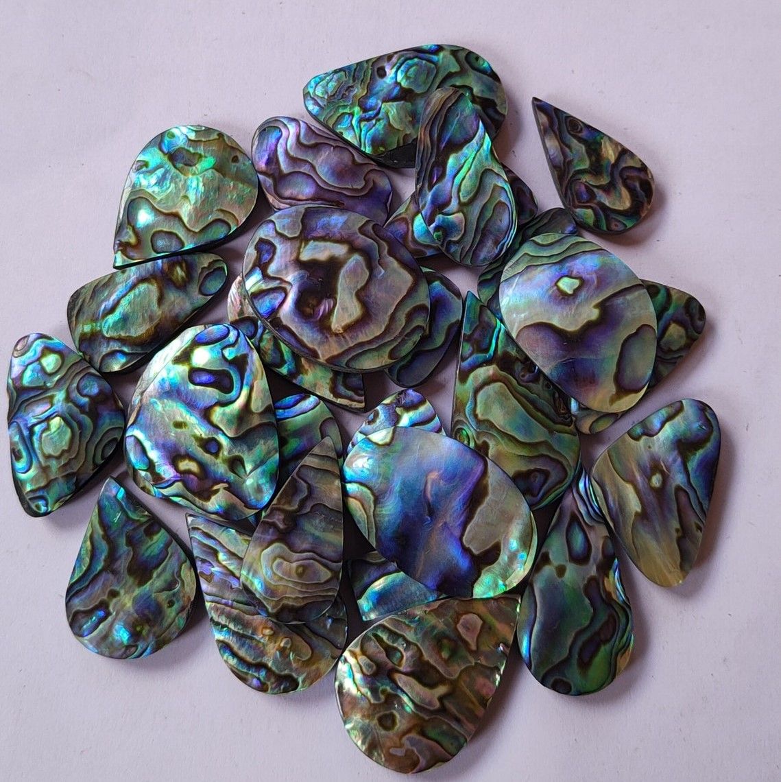 Wholesale Abalone Shell Cabochon Abalone Stone Wholesale lot Gems Polished Loose