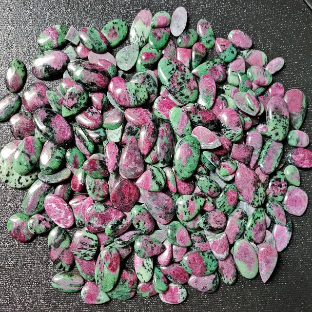 Wholesole Natural ruby zoisite Gemstone For making Jewelry, AAA Top Quality