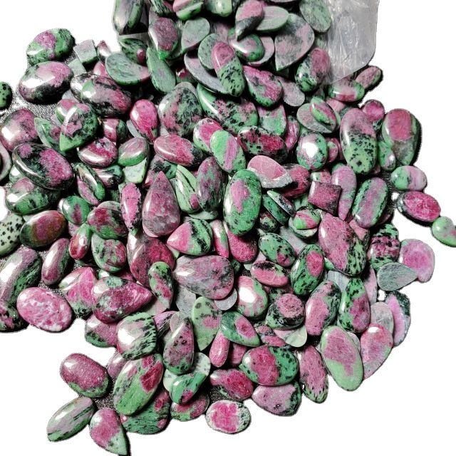 Wholesole Natural ruby zoisite Gemstone For making Jewelry, AAA Top Quality