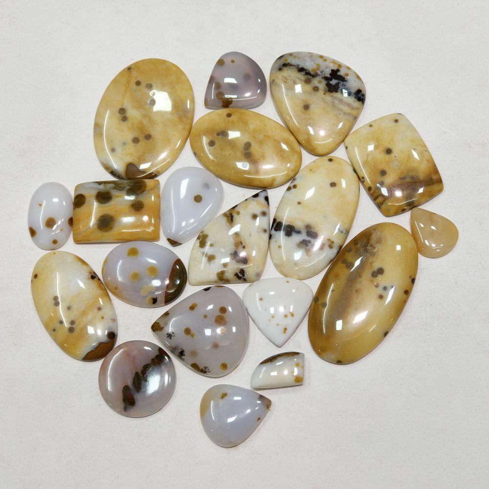 Wholesale Designer Polka Dot, Amazing Quality Polka Dot Cabochon Loose Gemstone