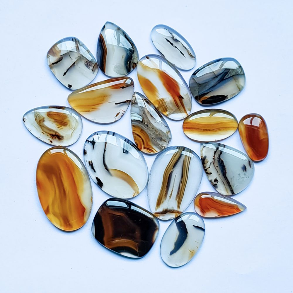 Wholesale Designer Montana Amazing Quality Montana Agate Cabochon Loose Gemstone
