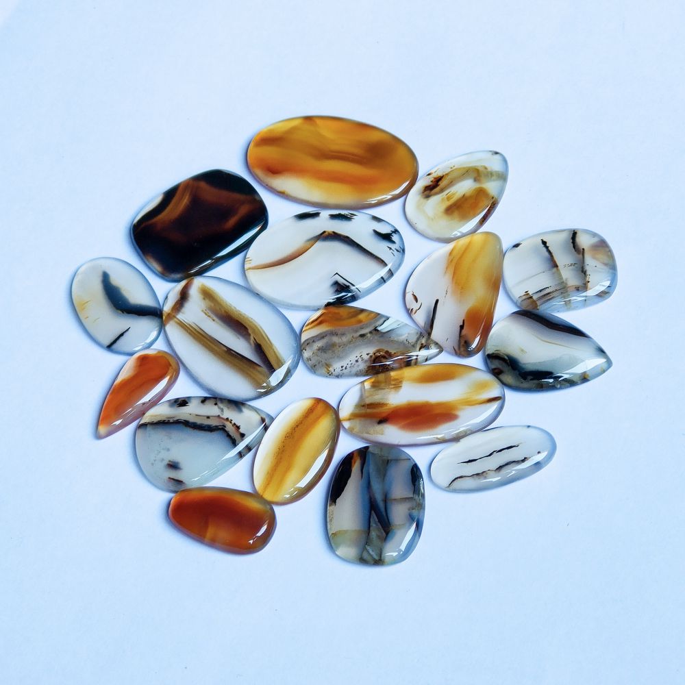 Wholesale Designer Montana Amazing Quality Montana Agate Cabochon Loose Gemstone