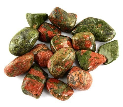 Wholesale Unakite Tumble Stone For Sale Gemstone Tumble Supplier Manufacturer