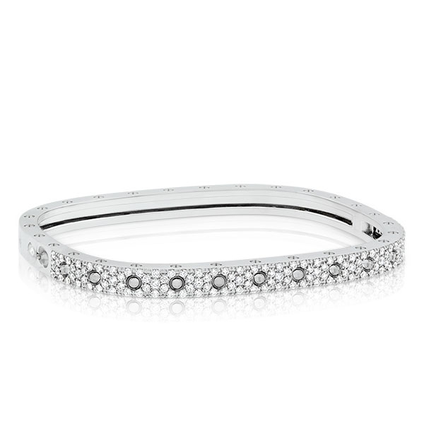 1.50TCW Real Round Cut Diamond Bangle Bracelet Wholesaler