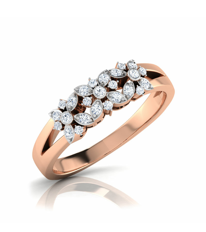 Real Round Diamond Wedding Ring Supplier