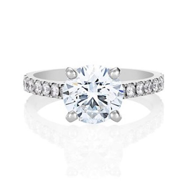 Round Cut Real Diamond Wedding Ring Supplier