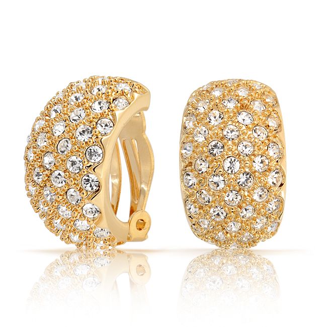 Round Real Diamond Hoop Earring Manufacturer