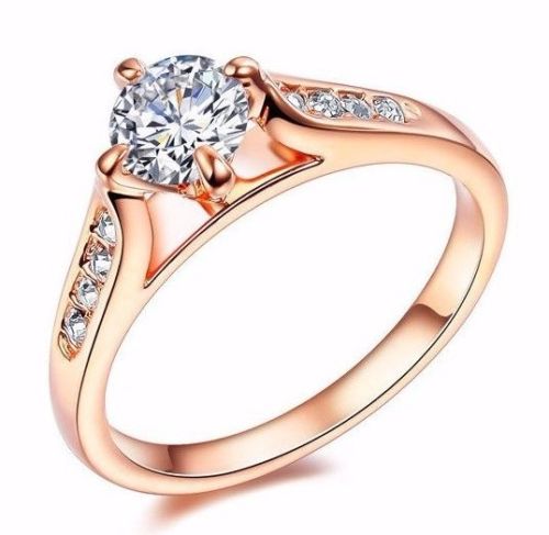 Rose Gold Diamond Engagement Ring Supplier