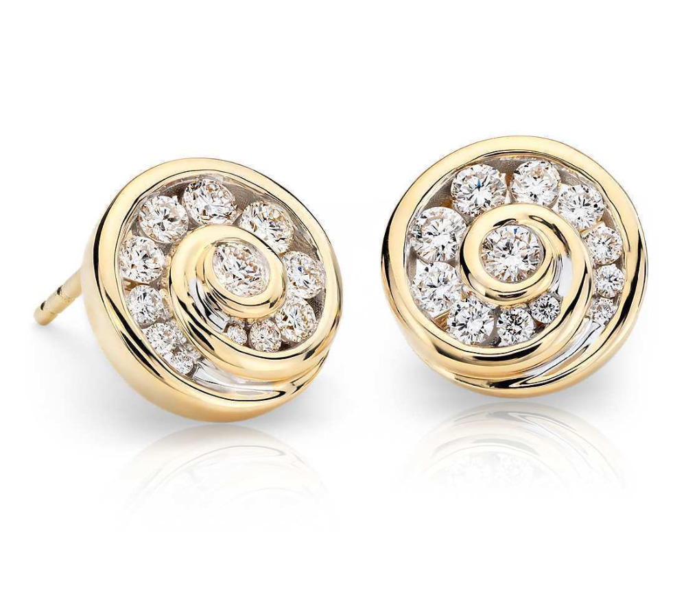 Real Diamonds Cluster Earrings Manufacturer