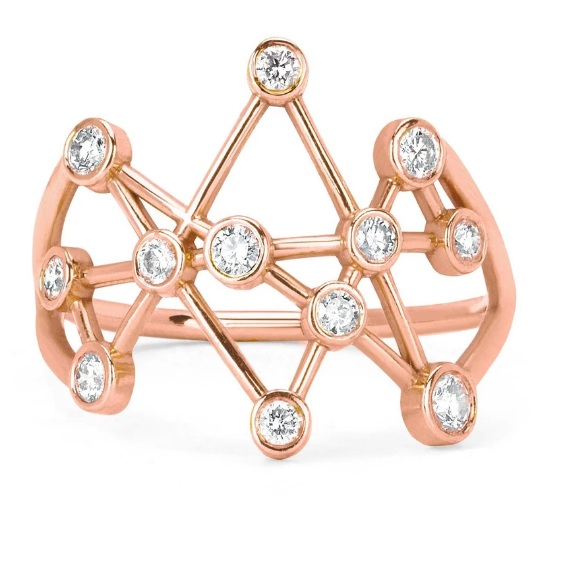 wholesale  Natural Diamonds Studded 18 Kt Yellow Gold Diamond Ring