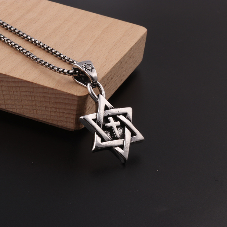 Hip hop and rock style plating silver necklace Supplier