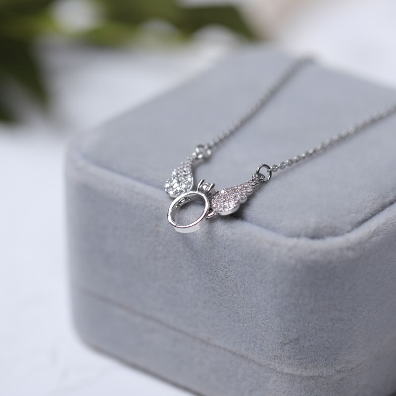 Diamond angel wings necklace Exporter
