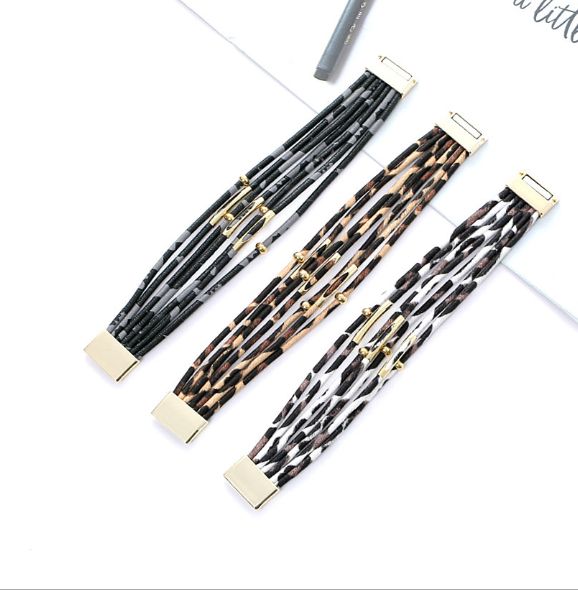 2021 new fashion rope layered ins bracelet Suppiler
