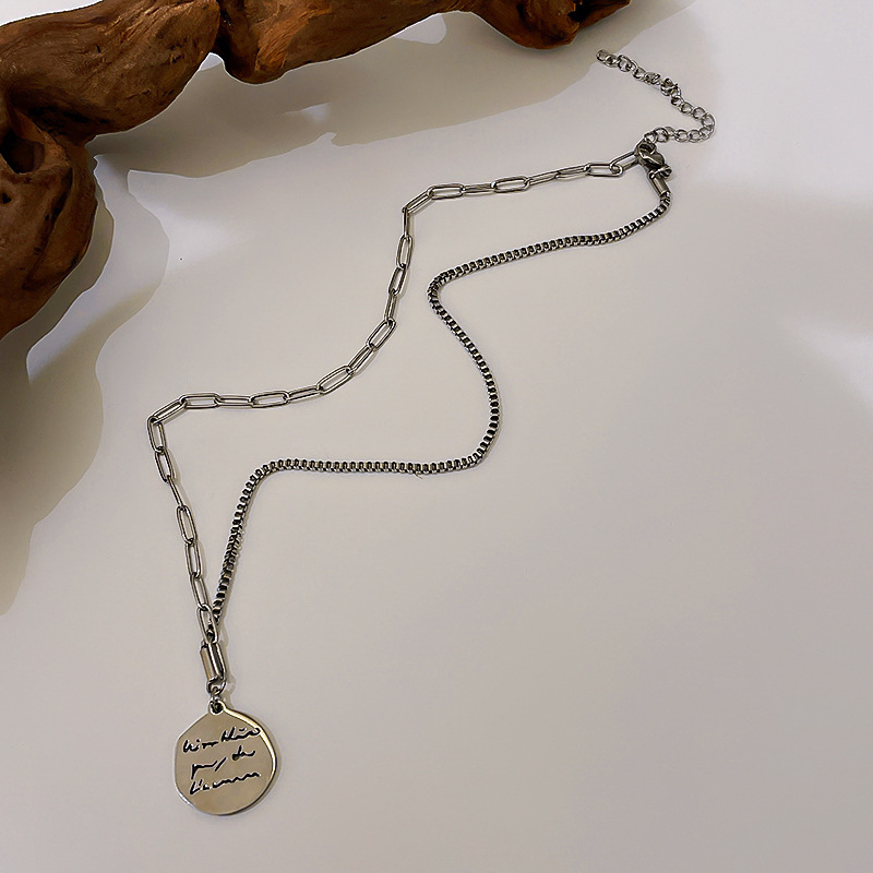 fashion silver plated coin sweater chain jewelry Necklace Wholesaler