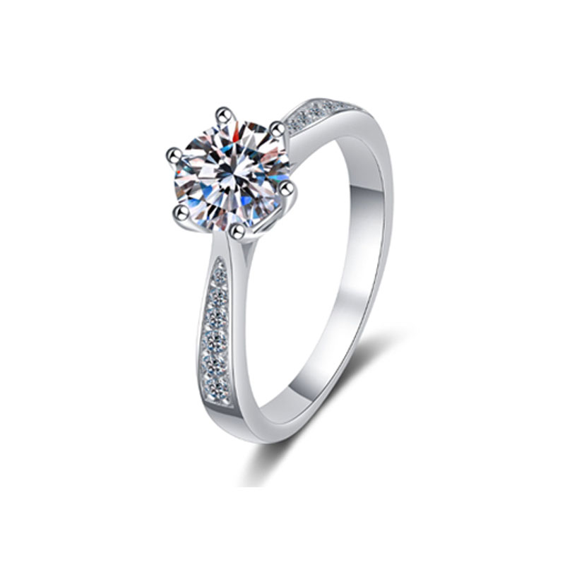925 silver couple ring and zircon womens rings Supplier