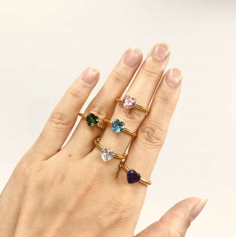 Personalized diamond ring ins party wedding rings Exporter