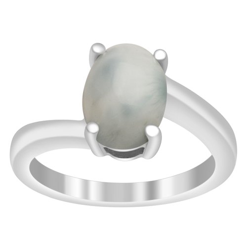 Wholesaler Larimar Sky Gemstone Split Shank Birthstone 925 Sterling Silver Ring
