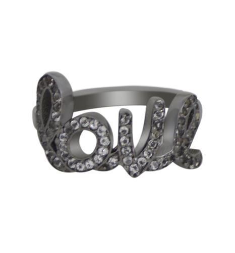 SHRI0428 WhiteTopaz Silver Ladies Ring  Supplier