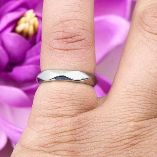 925 Sterling Silver Designer Plain Ring Manufacturer