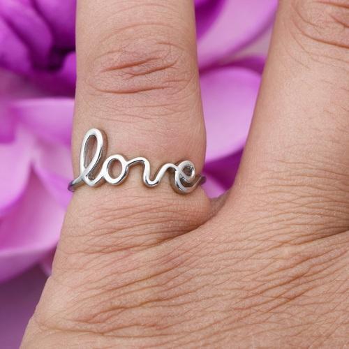 Wholesaler 925 Sterling Silver Love Rings