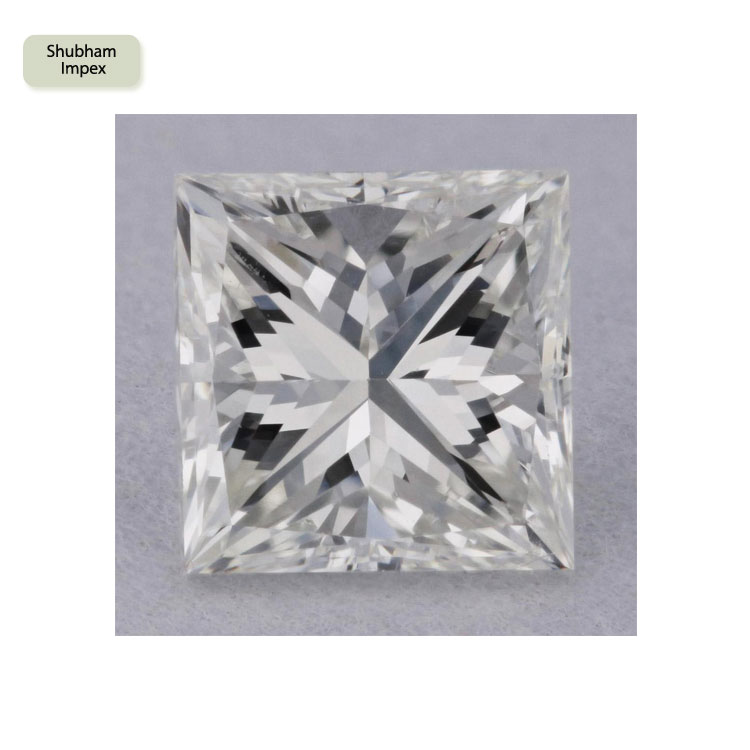 100% Natural White E Color Princess Cut Real Natural Loose diamond Supplier