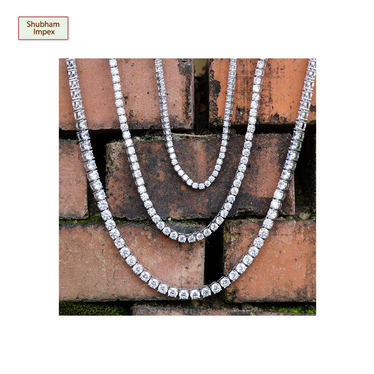 Trusted Seller of Top Selling Party Wear Natural Diamond Necklace Wholesaler