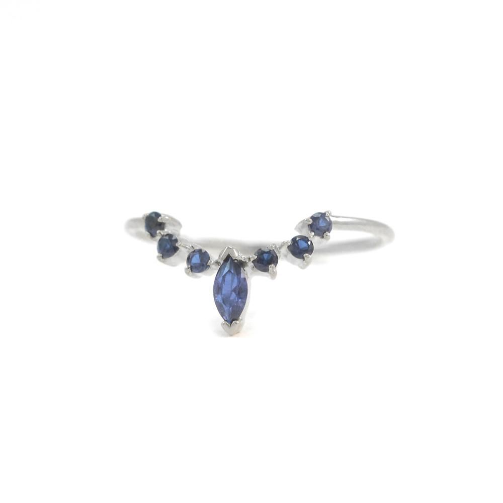 925 Sterling silver Over Gold vermeil Delicate layered stackable ring  Supplier